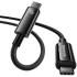Baseus Tungsten Gold Fast Charging Data Cable Type-C to Type-C 240W 2m - Black